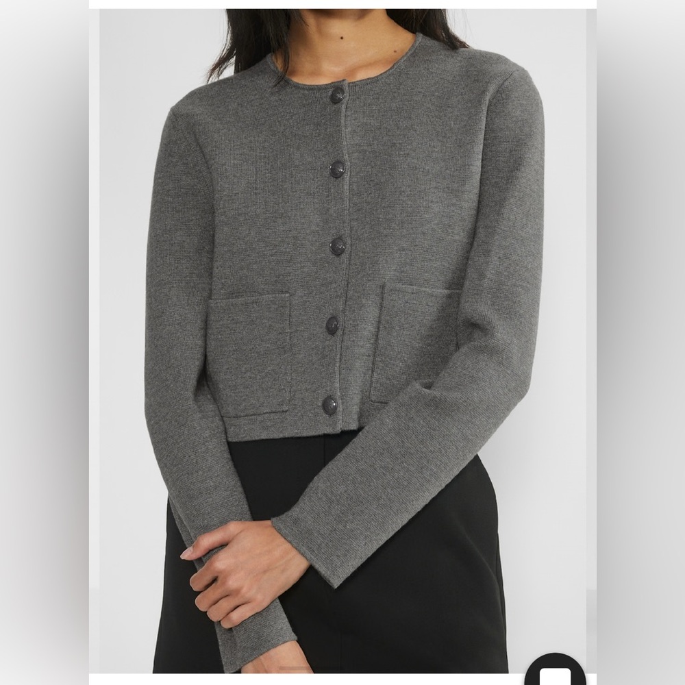 Babaton Notable Cardigan in Heather Charcoal size S
